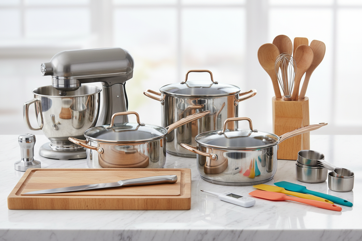 Cookware, Kitchenware, and Gadgets